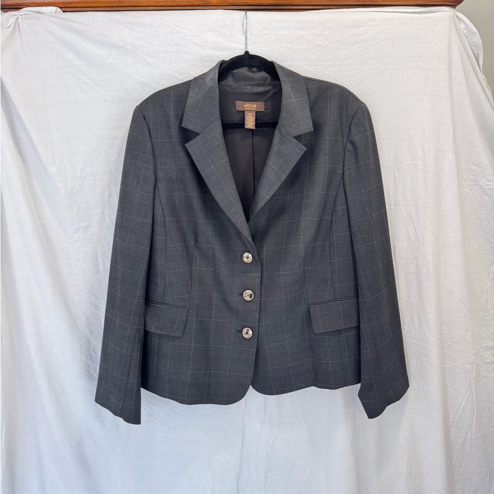 Women's Gray Blazer